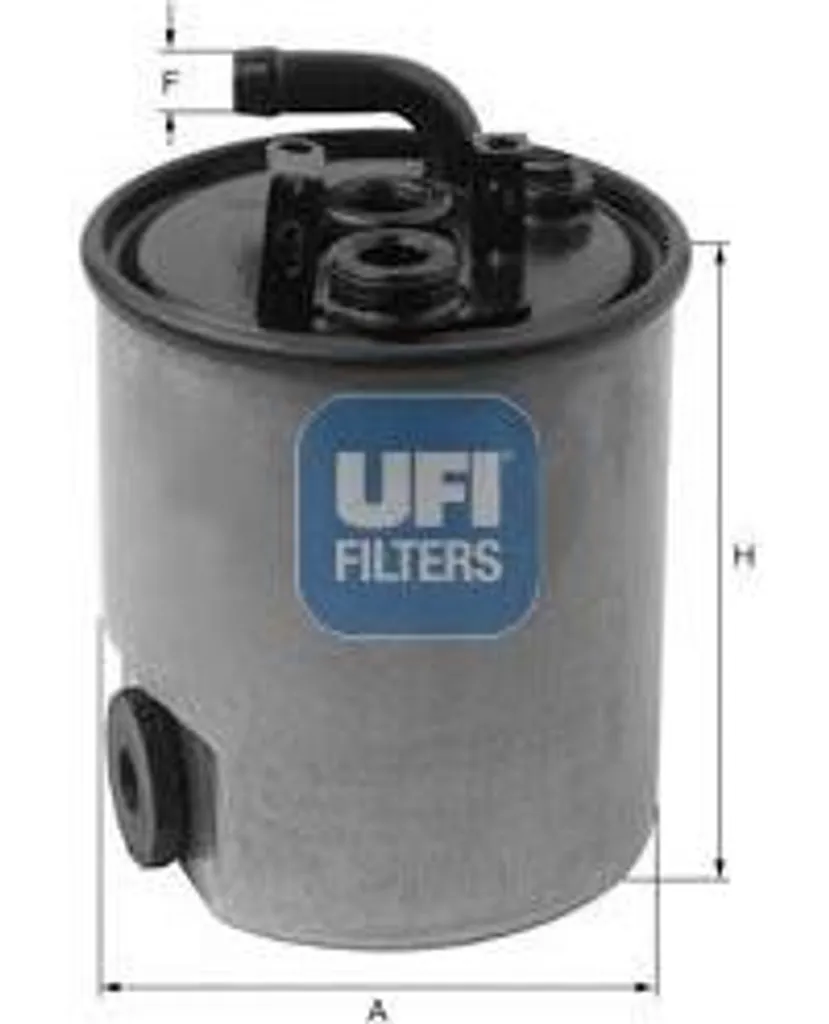 Filtre à gasoil UFI haute efficacité pour Cherokee 2.5 2.8 CRD OE