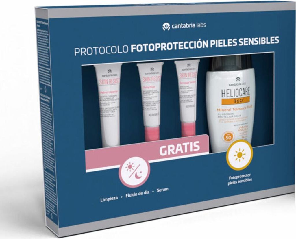 HELIOCARE 360° PHOTOPROTECTION FOR SENSITIVE SKINS CASE 4 pcs