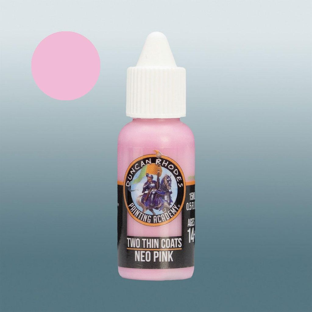 Two Thin Coats Acryl Miniaturenfarbe - Neo Pink (Highlight)