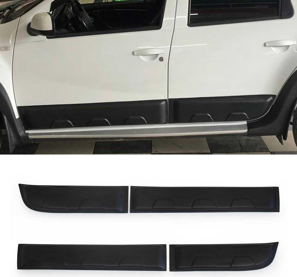Bočné ochranné lišty 4x pre Dacia Duster 2010-2018 ABS Obrázok produktu 