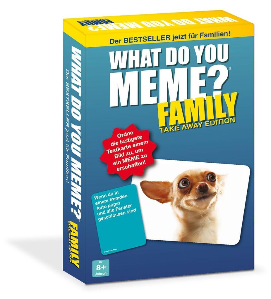 Che cosa fai meme - Famiglia - Take Away-Edition Immagine del prodotto 