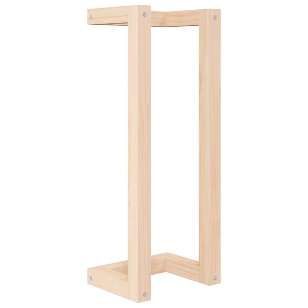 vidaXL Portasciugamani 23x18x60 cm in legno di pino Immagine del prodotto 