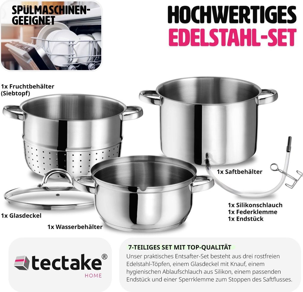 Dampfentsafter Ø 26 cm Produktbild 4