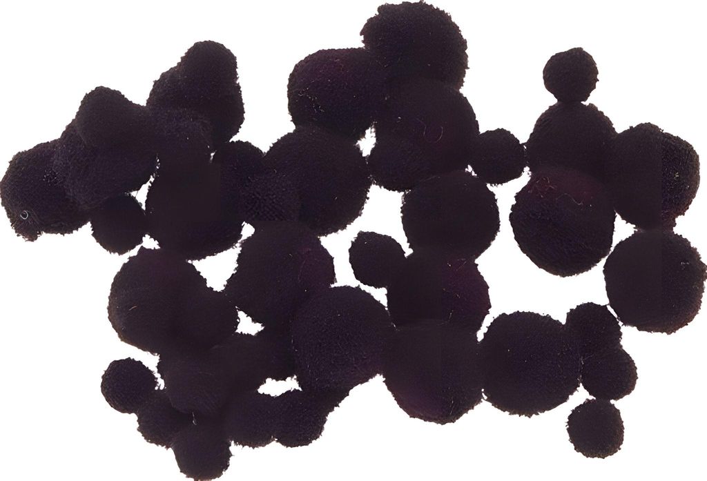 Knorr Prandell|Baier und Schneider Pompons 8–20 mm – Schwarz – SB100 Sonstige