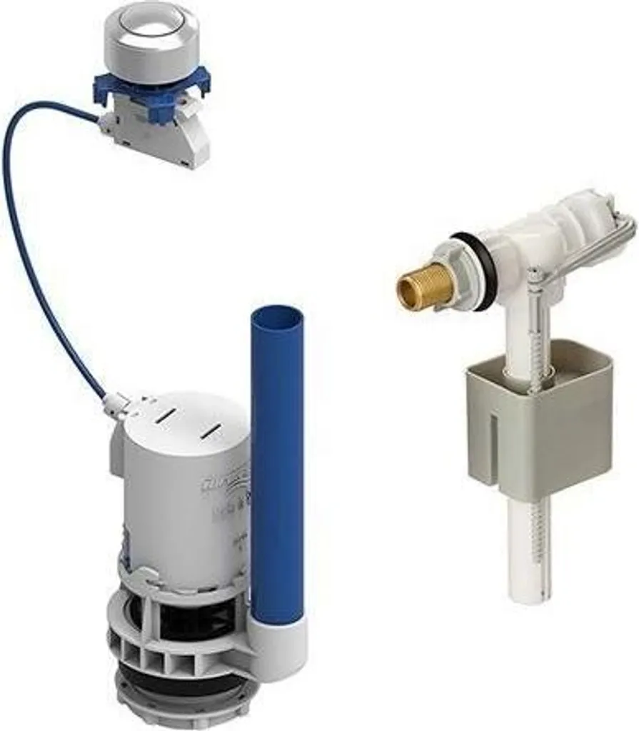 Kit de réparation pour réservoir de WC adaptable en hauteur ROUSSEAU