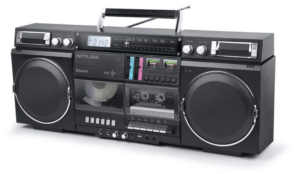 Muse M-380 GB, 6 kg, Schwarz, Persönlicher CD-Player Produktbild 