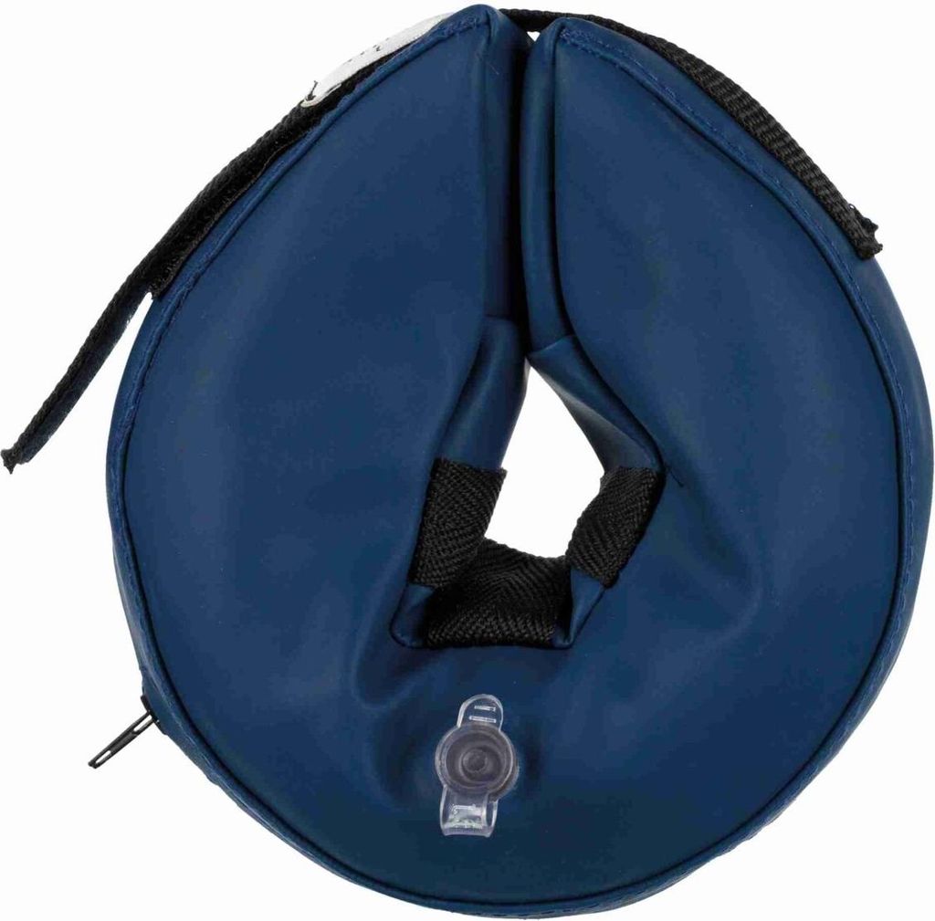 TRIXIE Schutzkragen, aufblasbar - blau - 14–18 cm/6,5 cm Produktbild 