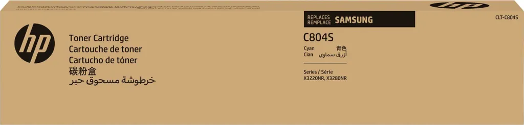 Toner Cyan HP CLT-C804S compatible pour imprimantes laser Samsung