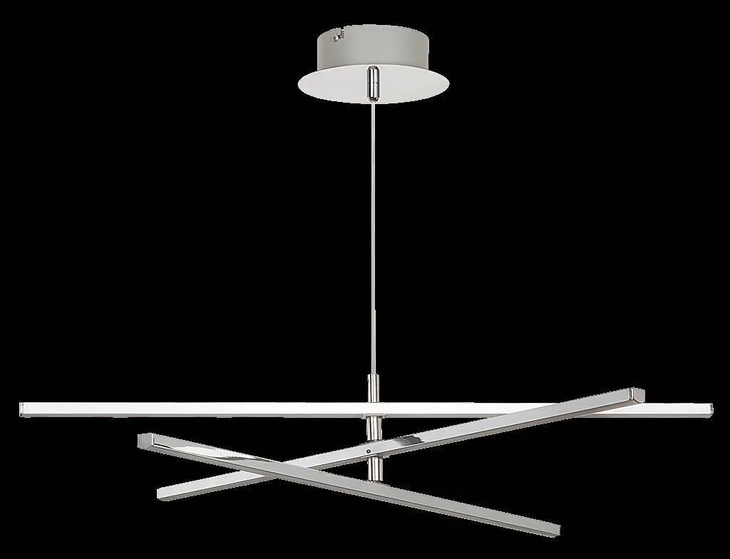 Suspension LED 18W chrome 2480 Meredith Rabalux pour salon moderne - 6