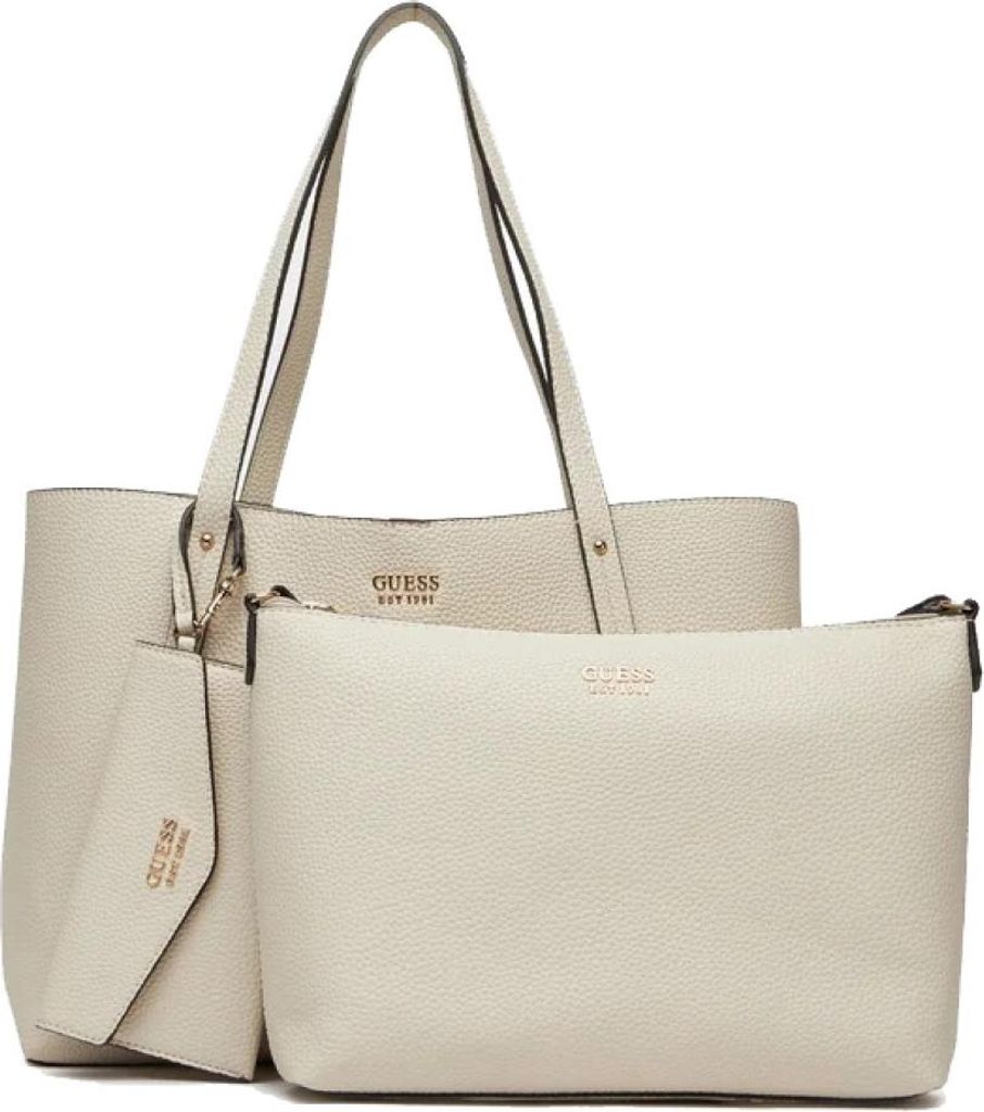 GUESS Shopper Handtasche Brenton Bone : beige-26 Produktbild 