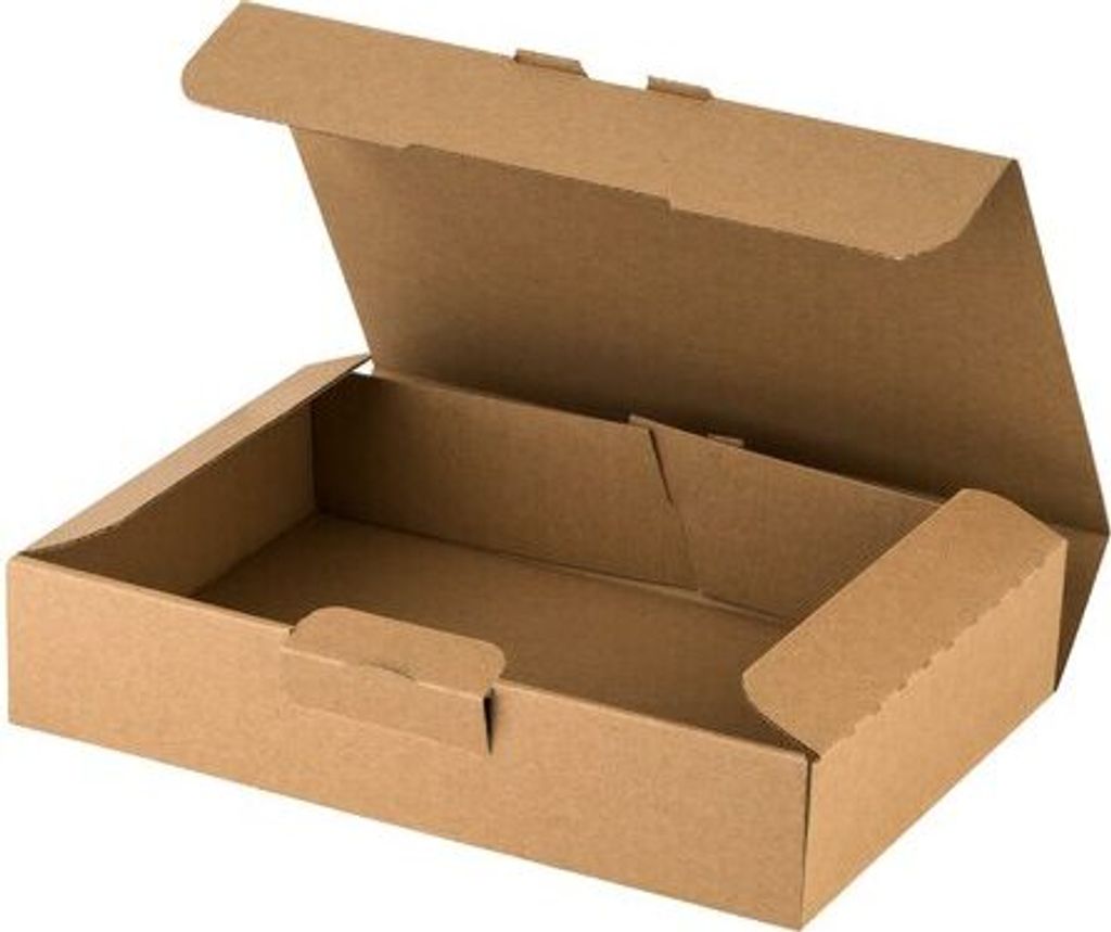 25x Versandkarton 235x155x46 schnelle Aufrichtung mit Produktbild 