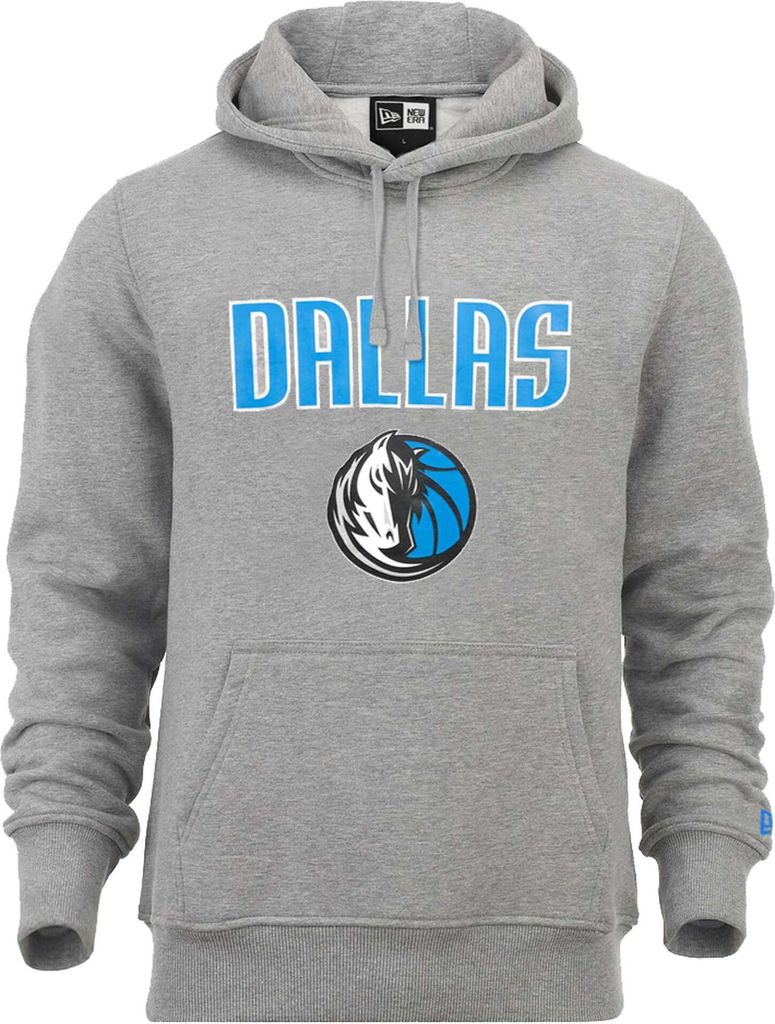 New Era Fleece Hoody - NBA Dallas Mavericks grau