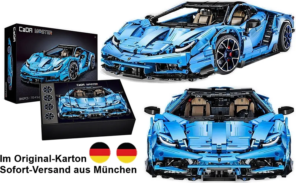 Maquette à Construire Lamborghini Centenario RC : Cadeau Idéal Passion - 9