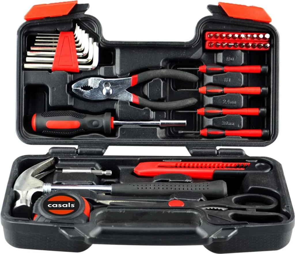 Casals HH39 4DJ Kit Attrezzi 39 Pezzi - Mai più senza l'attrezzo giusto!