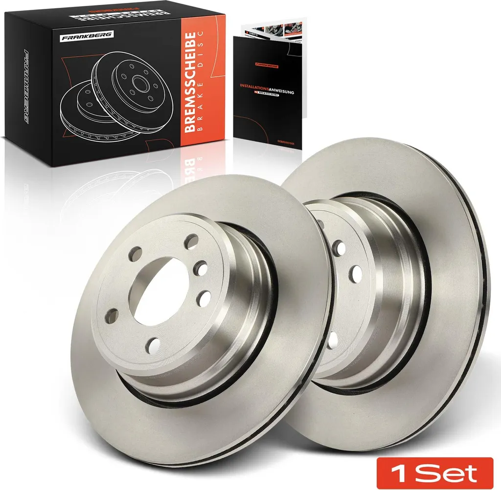 Kit Freinage Arrière BMW X5 E53 : 2 Disques de Frein pour Entretien Auto