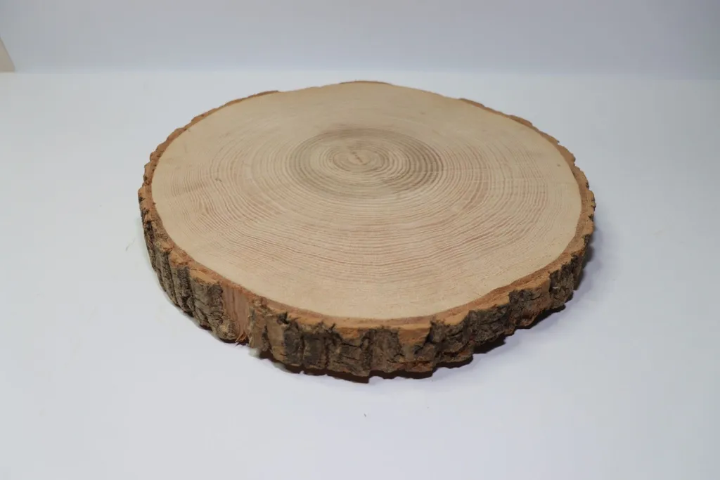 Base de table basse en chêne massif 50 cm - Plateau bois anti-fissure