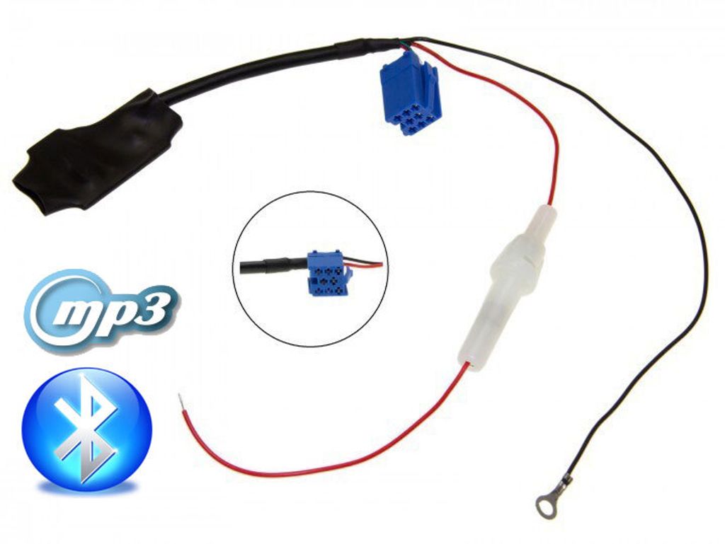 Adapter BT Bluetooth MP3 AUX #5119 do radia Audi Concert Zdjęcie produktu 