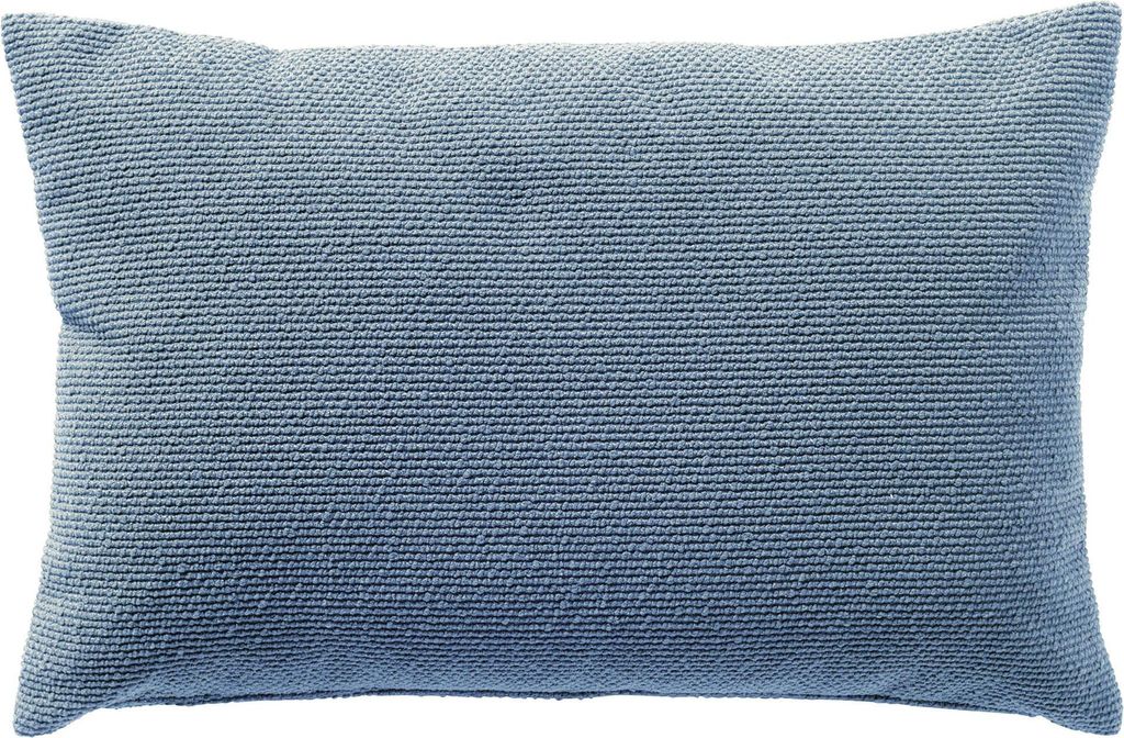 Dutch Decor Outdoor Kissenbezug Julio 40x60 cm Blau Unifarben