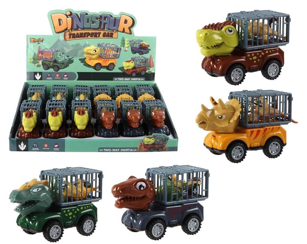 Massamarkt Dino Truck 12,5 cm mit Dino