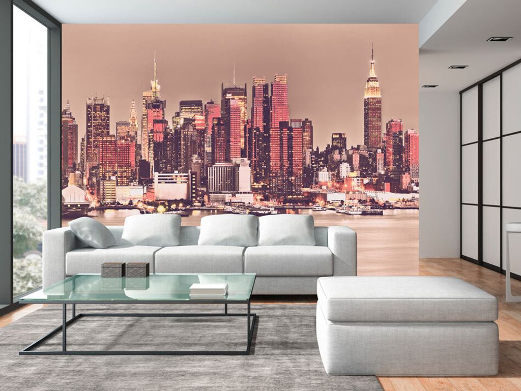 Vlies Fototapete 400x280 cm Tapeten Wandtapete XXL City Stadt New York NY d-B-0032-a-b