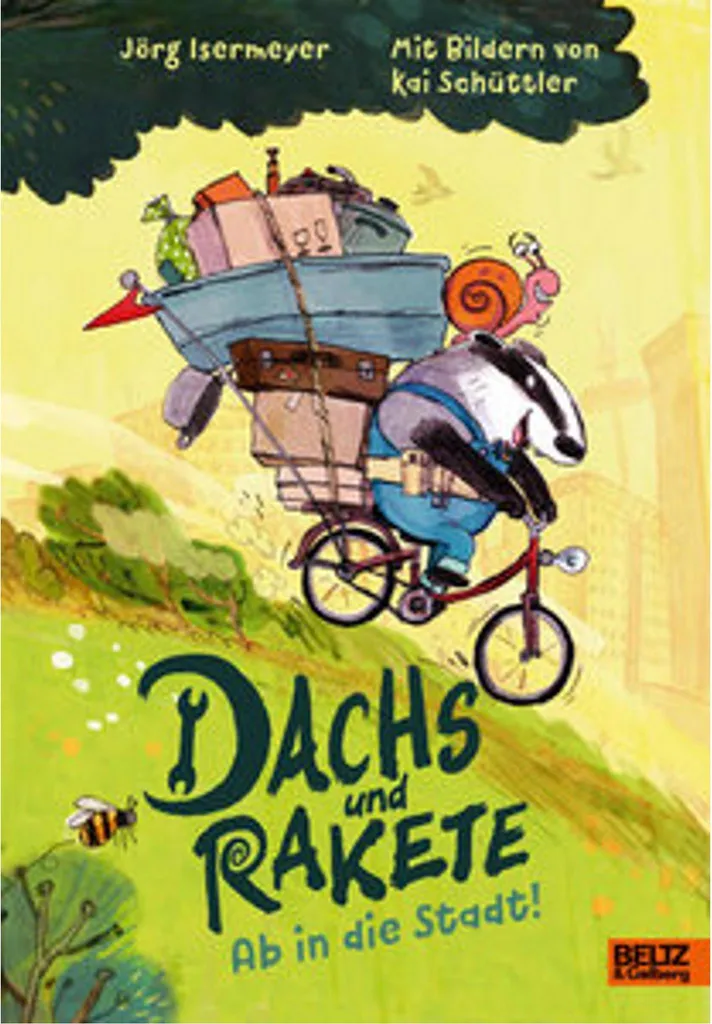 Blaireau et fusée. En route pour la ville - Livre enfant illustré broché