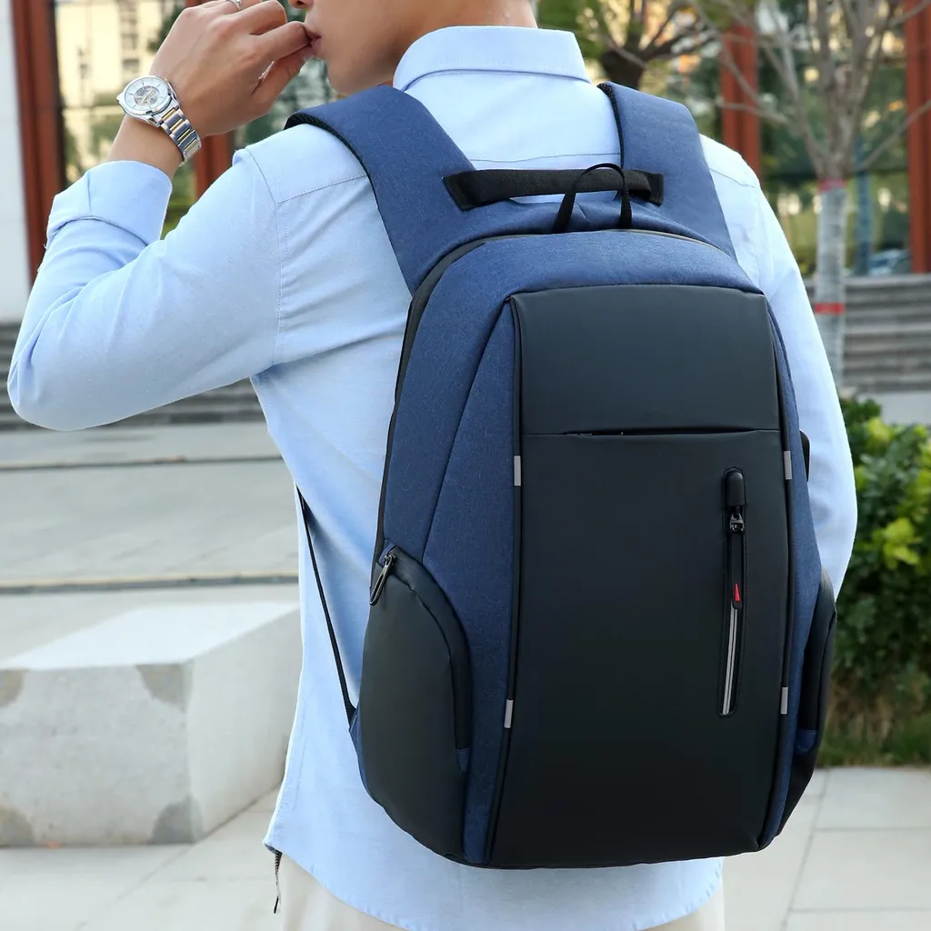 Sac à dos 15,6 pouces avec port USB et compartiments de rangement PC