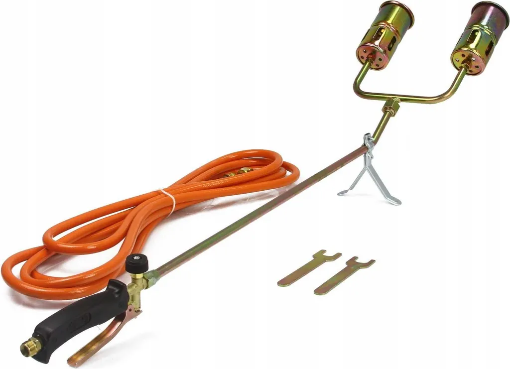 MAR-POL M78392 Bruciatore a Gas Doppio PB con Tubo 3m | Offerta Professionale - 5
