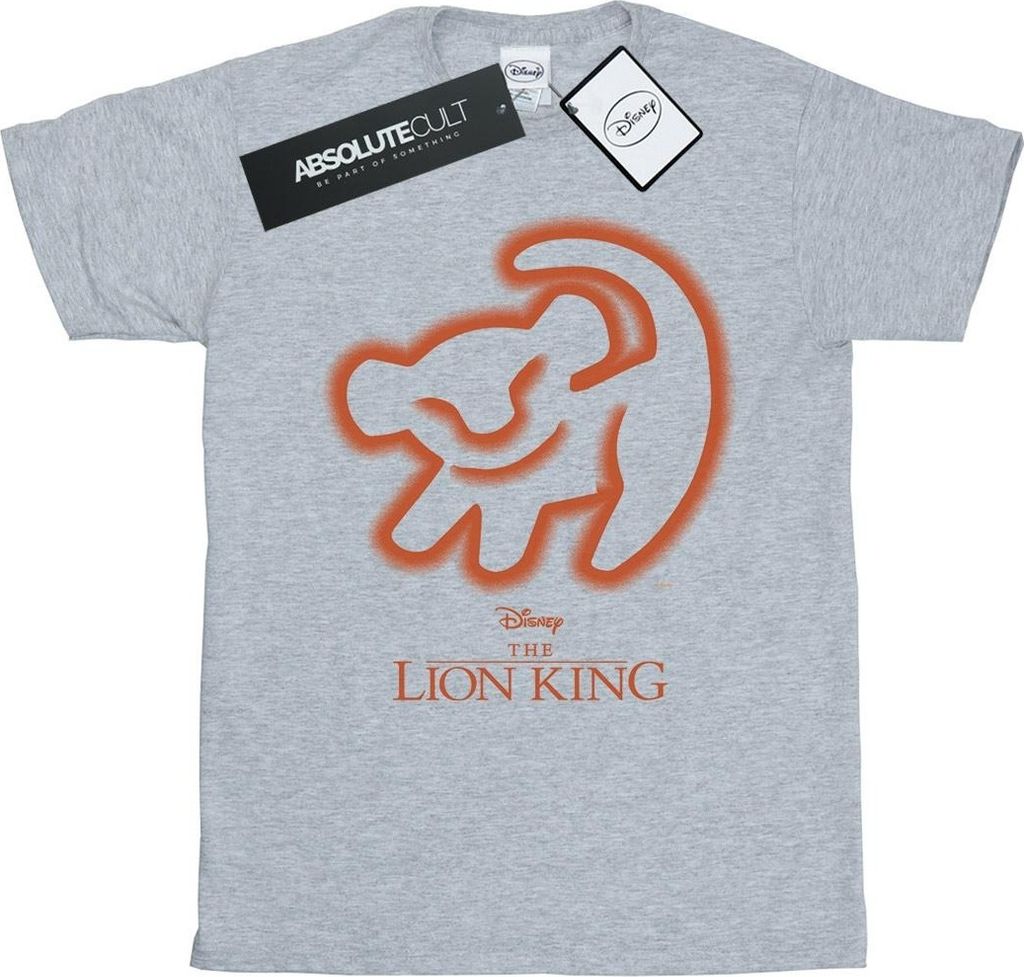 Disney - "The Lion King" T-Shirt für Herren BI18972 (M) (Grau)