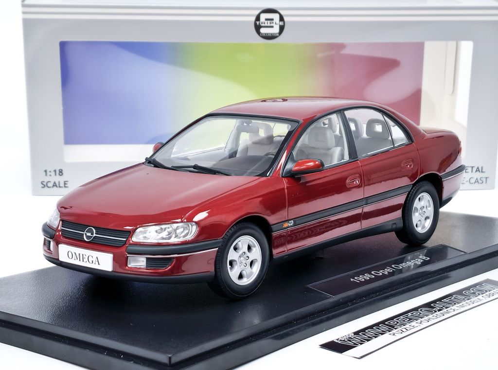 Opel Omega B (1996) marseille red Triple9 1:18 Obrázek produktu 
