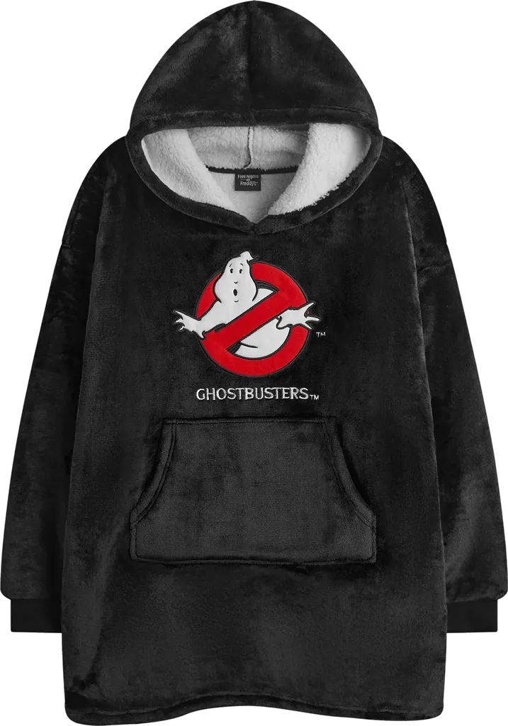 Sweat couverture Ghostbusters pour soirées TV et lecture - Noir