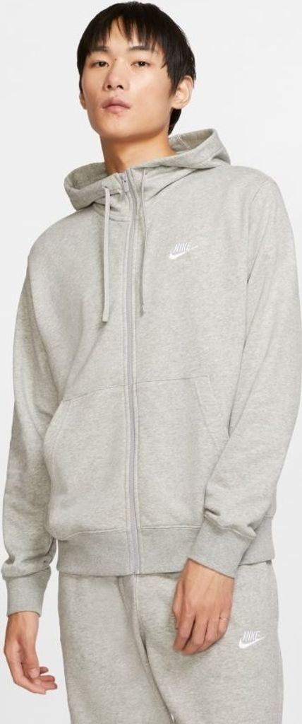 Mikina Nike s kapucí DK GREY HEATHER/MATTE SILVER/W XL Obrázek produktu 