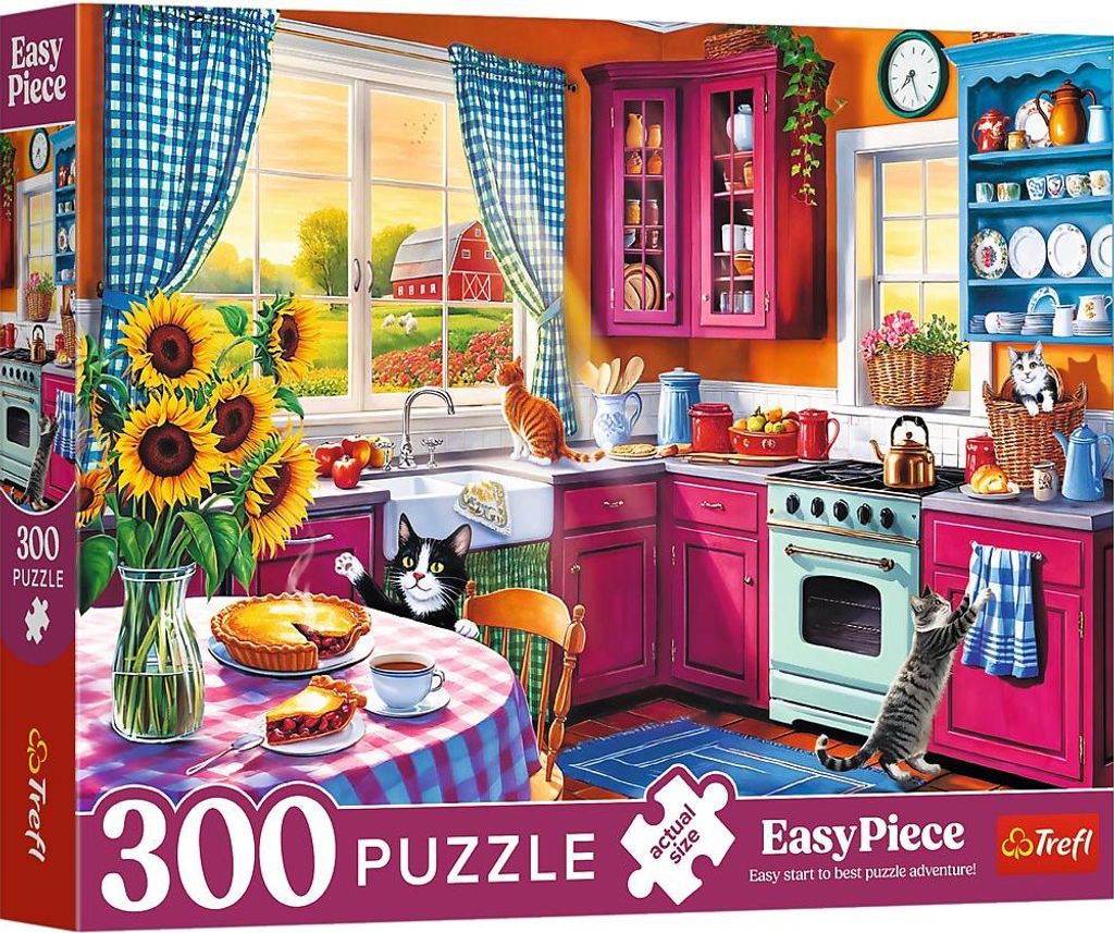 EasyPiece 300-teiliges Puzzle - Morgen in der Küche