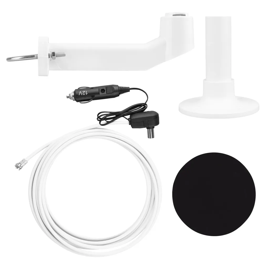 Antenne active omnidirectionnelle HEVC 12V Maclean MCTV-103 DVB-T2 - 3