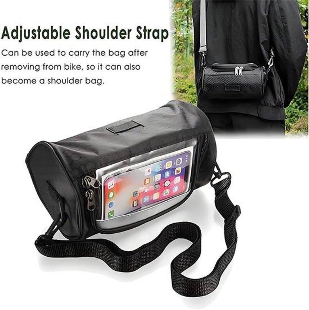Fahrrad Lenkertasche Wasserdicht mit Touchscreen fr E-Bike
