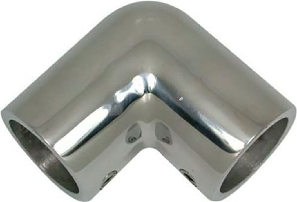 Goldenship 90o-schienenverbindungsbogen Silber 25 mm Silber 25 mm