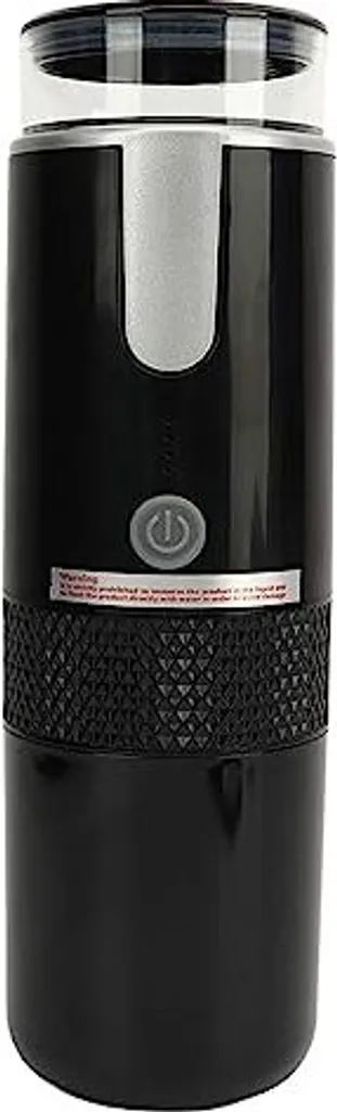 ASIXXSIX Caffettiera portatile, mini macchina per caffè espresso di tipo C ricaricabile senza fili con batteria da 1200 mAh, serbatoio dell'acqua da 160 ml, da viaggio in campeggio - 2