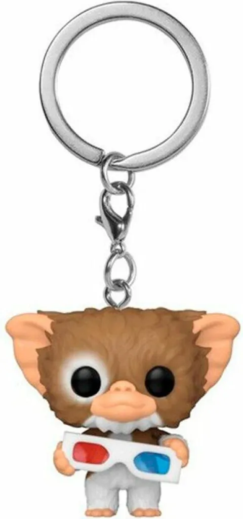 Gizmo Gremlins Portachiavi Design Pop con Occhiali 3D - Edizione Limitata