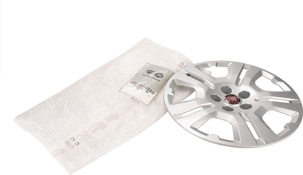 15" Zoll Radkappe Silber Radzierblende Radblende für FIAT DOBLO Kasten/Kombi (263) 51983638 FIAT