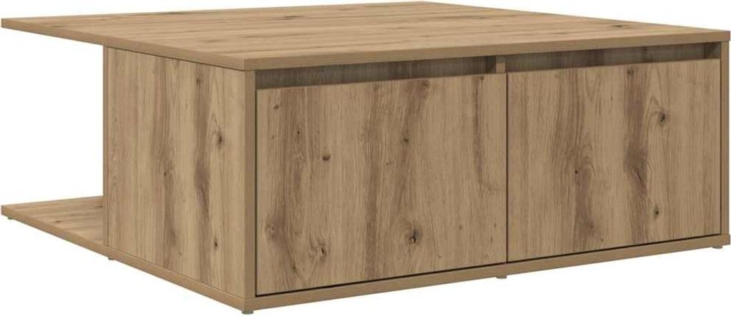 Couchtisch Artisan-Eiche 80 x 80 x 31 cm Holzwerkstoff