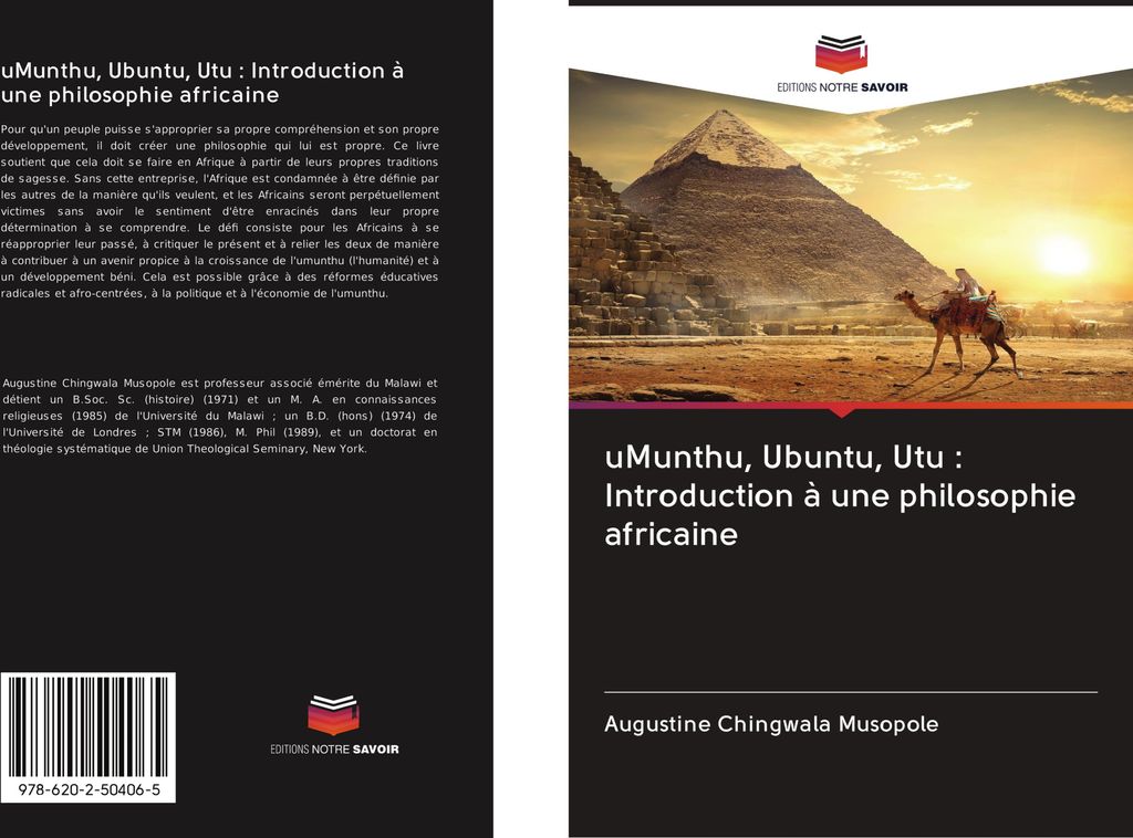 uMunthu, Ubuntu, Utu : Introduction à une philosophie africaine