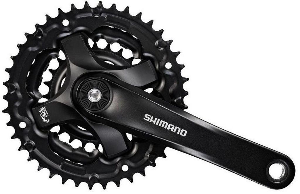 Kľuková súprava 6/7/8-rýchlostná Shimano Tourney FC-TY501 s Obrázok produktu 