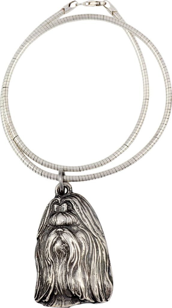Shih Tzu - Hundehalsband, einzigartiger Schmuck für den Hundefan, einzigartiger Kreuzotter-Anhänger der Marke Art-Dog