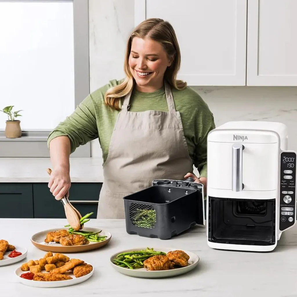 Ninja SL400EU Friteuse à air chaud Double Stack XL 9,5L Blanche - 28