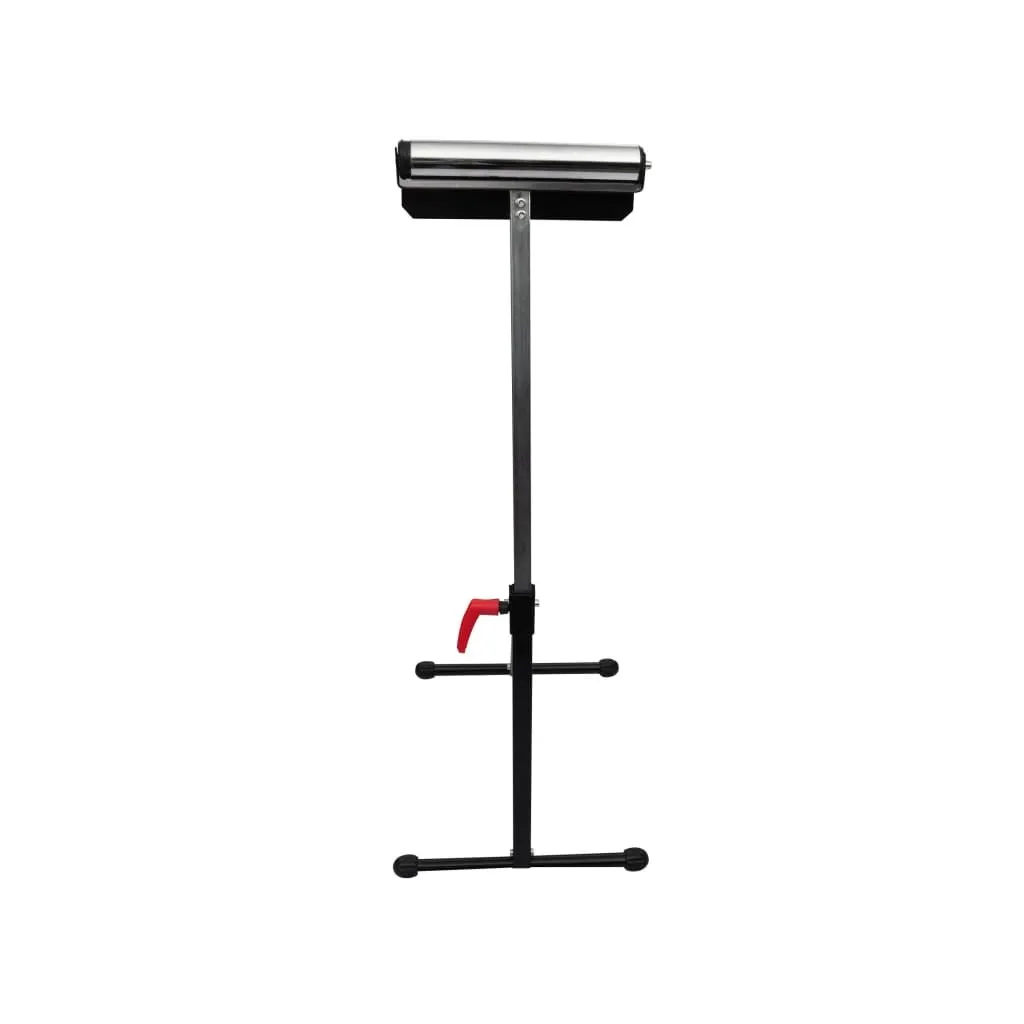 vidaXL 2 x Support à roulettes réglable pour charges lourdes - Gris