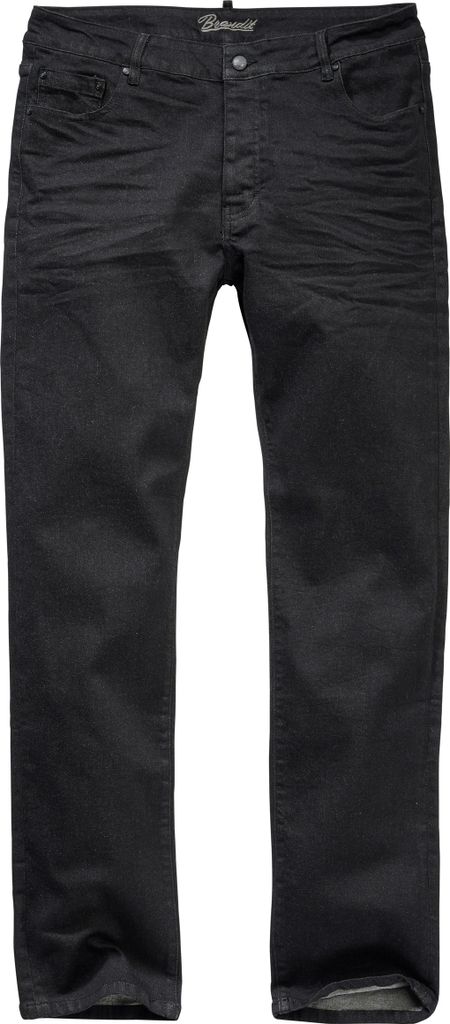 Brandit Mason Denim Jeans, Schwarz Größe 34/32
