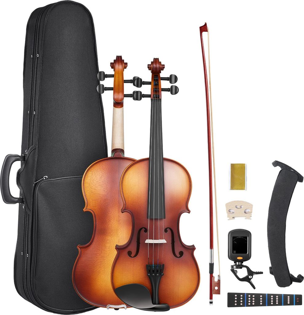 VEVOR violino 4/4, lunghezza del braccio 584,2 mm, set di Immagine del prodotto 