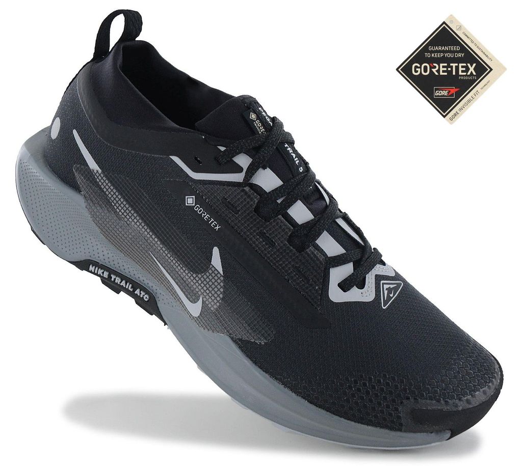 Nike Pegasus Trail 5 GTX GORE-TEX - Herren Trail-Running Schuhe Schwarz FQ0908-001 , EU 46 US 12