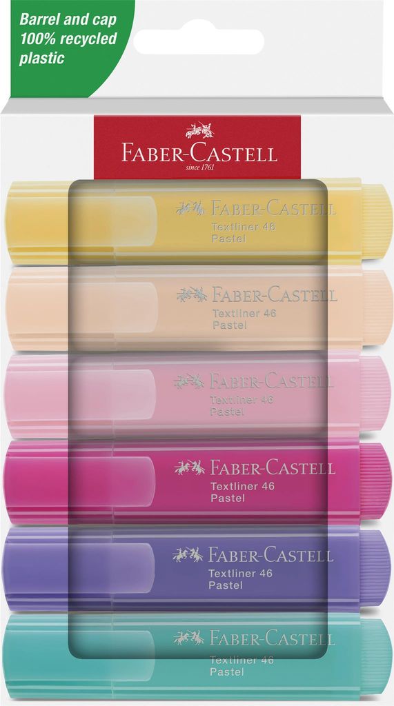 FABER-CASTELL 254656 FABER-CASTELL TL 46 Pastell Textmarker Obrázok produktu 