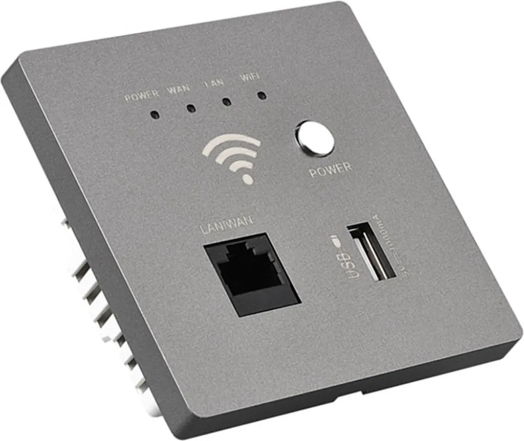 Access Point AP WiFi 300M da Parete Router USB WPS Professionale