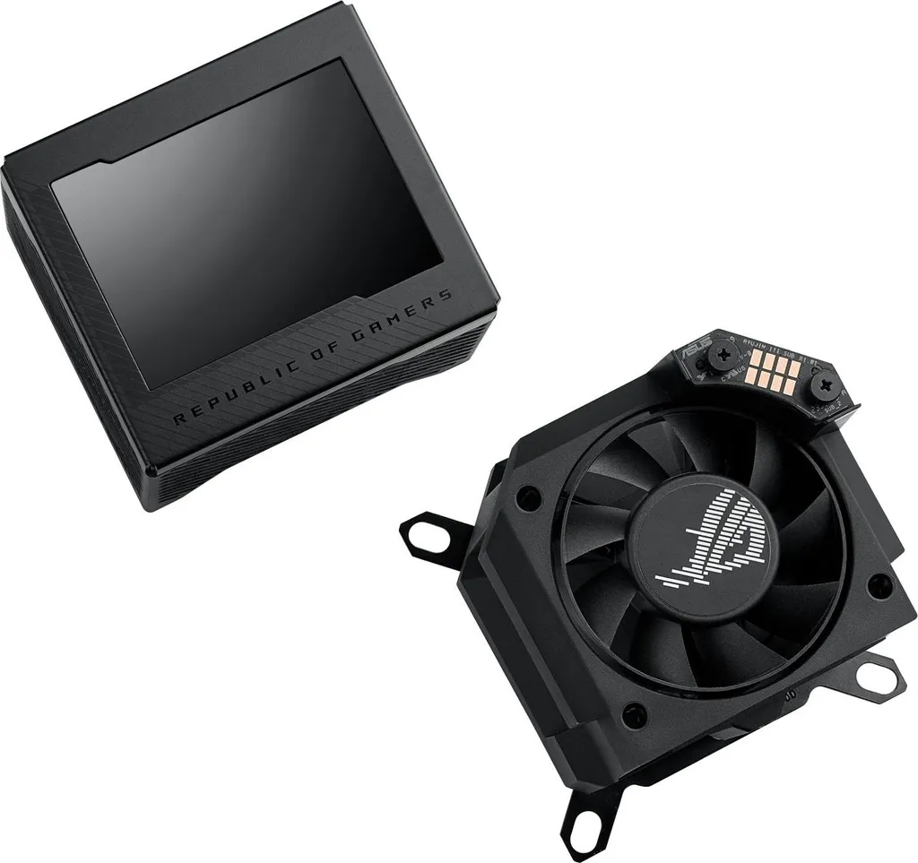 Water Block CPU ASUS ROG RYUJIN III WB Noir Cuivre avec Base Multi-Socket - 6